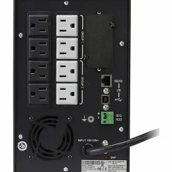 Eaton 5P 1440VA 1100W 120V Line-Interactive UPS, 5-15P, 8x 5-15R Outlets, True Sine Wave, Cybersecure Network Card Option, Tower - 5P1500