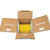 Eaton Tripp Lite Series Cat6 Gigabit Solid Core UTP PVC Bulk Ethernet Cable, Yellow, 1000 ft. (304.8 m), TAA - N22201KYW