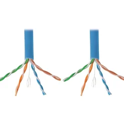 Eaton Tripp Lite Series Cat6 Gigabit Bulk UTP Stranded 24 AWG CMR PVC Cable, Blue, 1000 ft. (304.8 m) TAA - N22001KBL