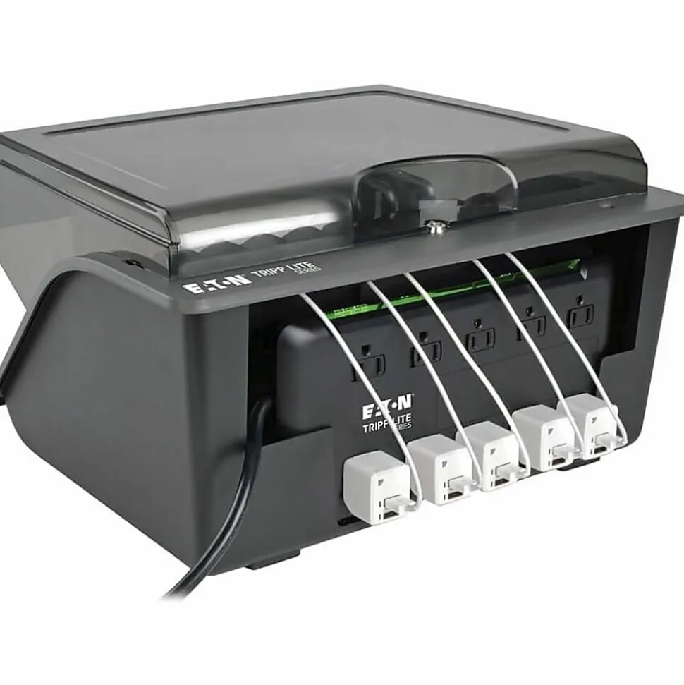 Eaton Tripp Lite Series 10-Device Desktop AC Charging Station with Surge Protector - CSD1006AC
