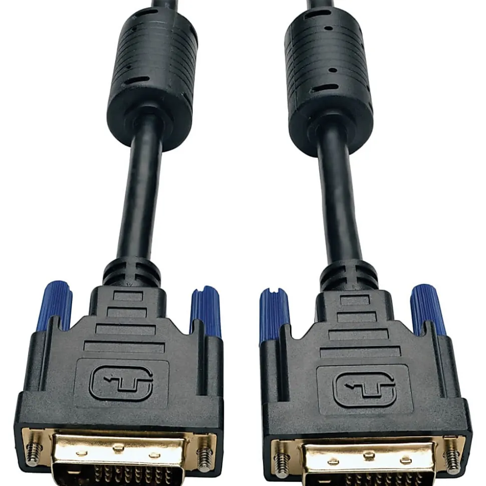 Eaton Tripp Lite Series DVI Dual Link Cable, Digital TMDS Monitor Cable (DVI-D M/M), 25 ft. (7.62 m) - P560025