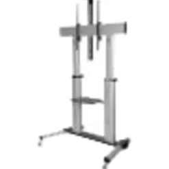 Eaton Tripp Lite Series Heavy-Duty Rolling TV Stand, Adjustable, 60