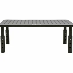 Eaton Tripp Lite Series Monitor Riser for Desk, 14 x 9 in., Height Adjustable, Metal, Black, MR1411M