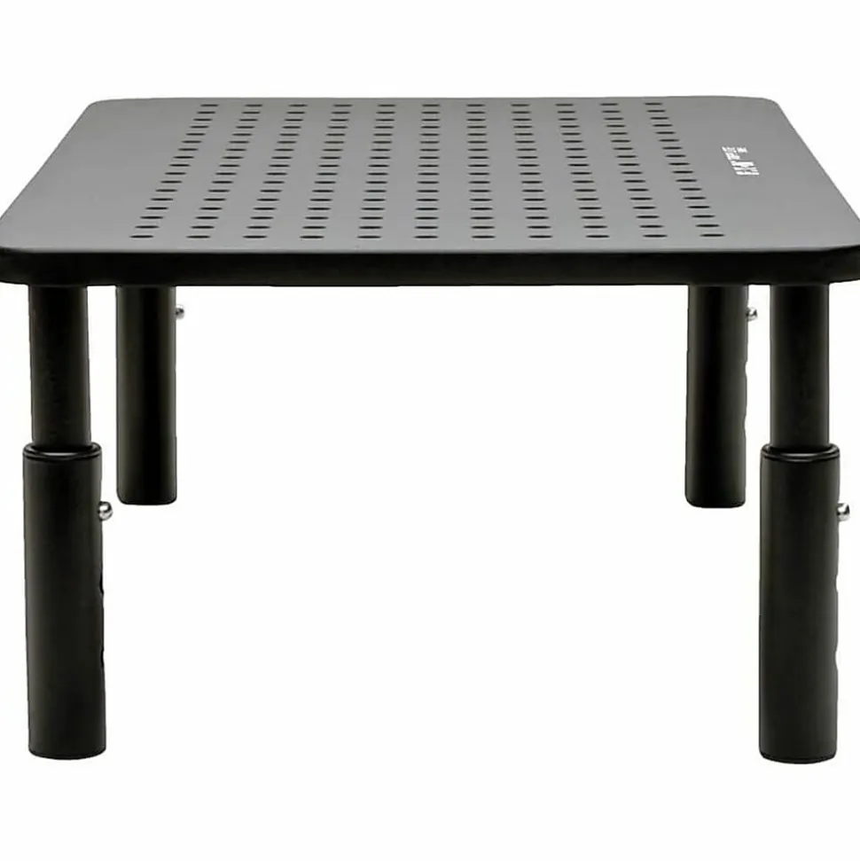 Eaton Tripp Lite Series Monitor Riser for Desk, 14 x 9 in., Height Adjustable, Metal, Black, MR1411M