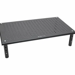 Eaton Tripp Lite Series Monitor Riser for Desk, 18 x 11 in., Height Adjustable, Metal, Black, MR1812M