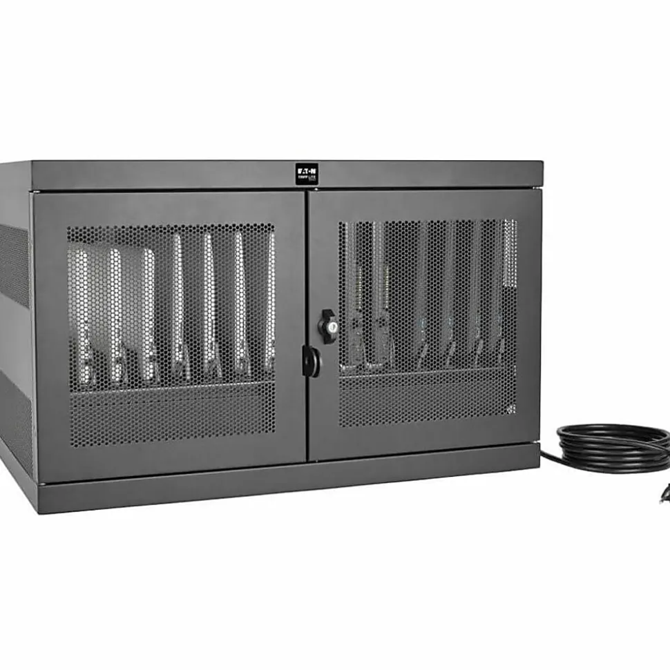 Eaton Tripp Lite Series 16-Port AC Charging Storage Station w/ Cart Options Chromebook Laptop Tablet - Cart - - CSC16AC