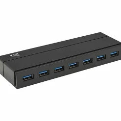 Eaton Tripp Lite Series 7-Port USB 3.x (5Gbps) Hub with 1.5A Charging - USB - External - 8 USB Port(s) - 7 USB 3.0 Port(s)