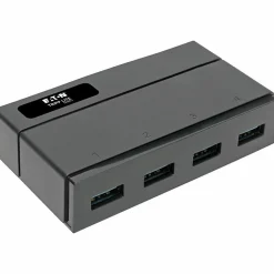 Eaton Tripp Lite Series 4-Port USB 3.x (5Gbps) Hub for Data and USB Charging, USB-A, 2.4A Charging, U3600042F