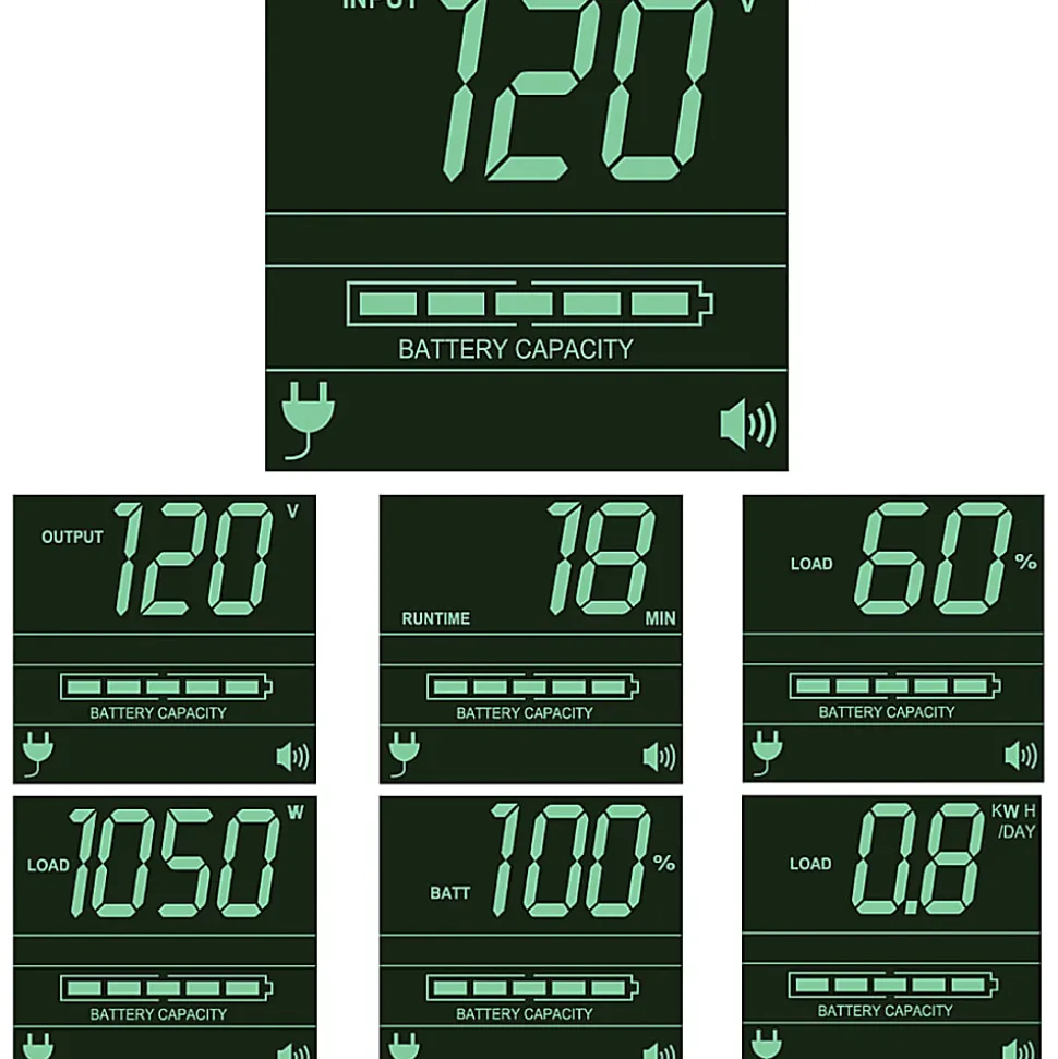 Eaton Tripp Lite Series SmartPro UPS, Lithium Battery Backup - 120V 3kVA Line Interactive, 2U, Sine Wave, LCD - SMART3000RM2UL