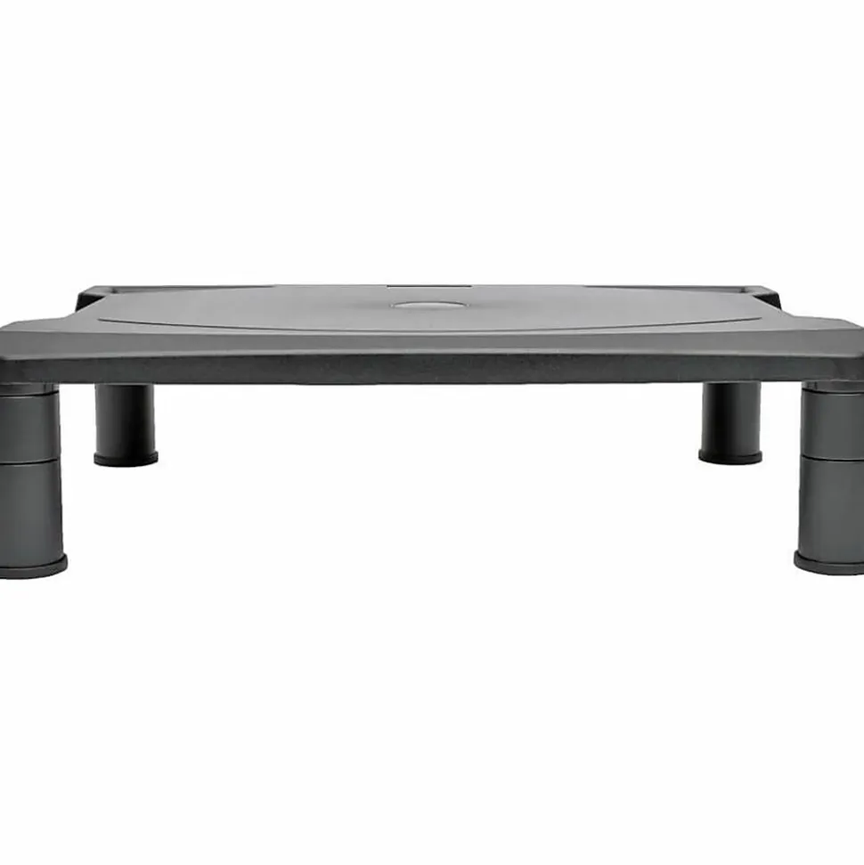 Eaton Tripp Lite Series Universal Monitor Riser, Height-Adjustable, Black, TAA, MR1612