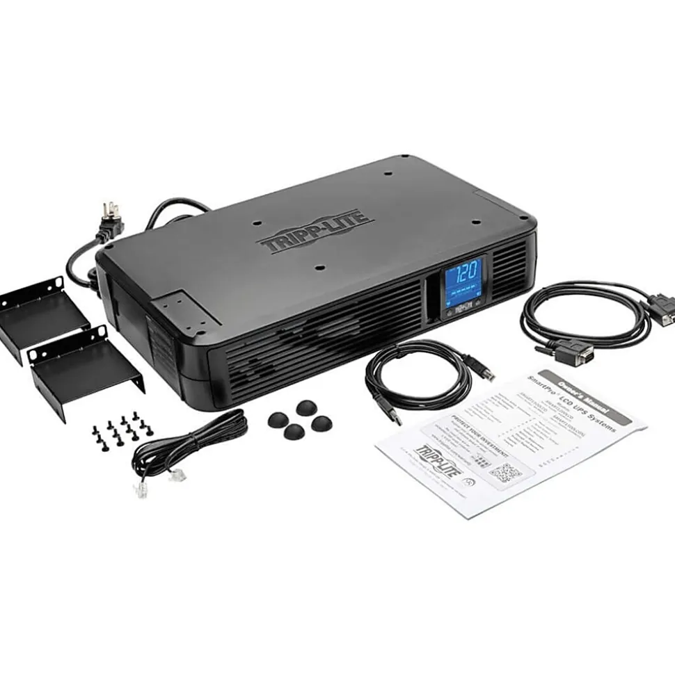 Eaton Tripp Lite Series UPS Smart 1200VA 700W Rackmount Tower Battery Back Up LCD AVR 120V USB DB9 RJ45 - SMART1200LCD