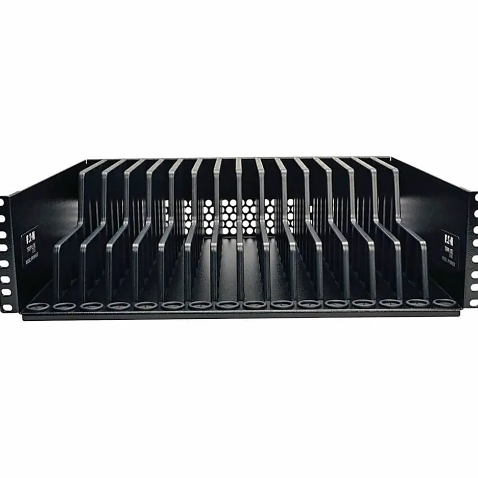 Eaton Tripp Lite Series 3U Rack Mount Tablet/iPad/Laptop Chrombook Storage Shelf - Mounting component (shelf) - - SR16SHELF