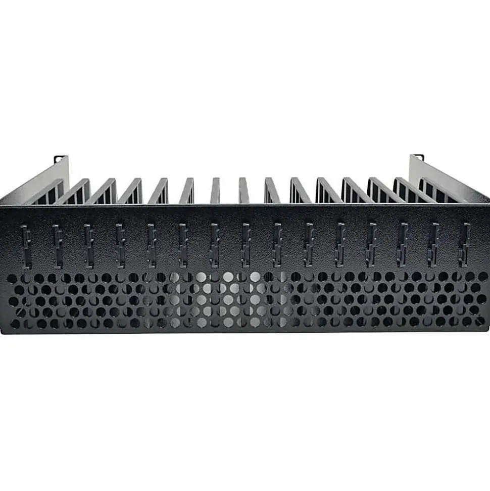 Eaton Tripp Lite Series 3U Rack Mount Tablet/iPad/Laptop Chrombook Storage Shelf - Mounting component (shelf) - - SR16SHELF