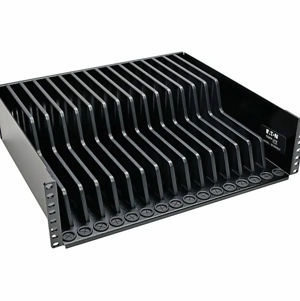 Eaton Tripp Lite Series 3U Rack Mount Tablet/iPad/Laptop Chrombook Storage Shelf - Mounting component (shelf) - - SR16SHELF