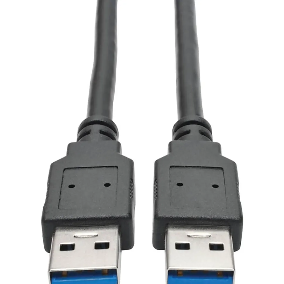Eaton Tripp Lite Series USB 3.0 SuperSpeed A/A Cable (M/M), Black, 6 ft. (1.83 m) - USB cable - USB Type A (M) to USB Type A (M) - U320006BK