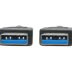 Eaton Tripp Lite Series USB 3.0 SuperSpeed A/A Cable (M/M), Black, 6 ft. (1.83 m) - USB cable - USB Type A (M) to USB Type A (M) - U320006BK
