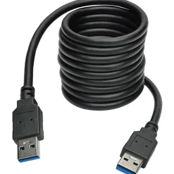 Eaton Tripp Lite Series USB 3.0 SuperSpeed A/A Cable (M/M), Black, 6 ft. (1.83 m) - USB cable - USB Type A (M) to USB Type A (M) - U320006BK