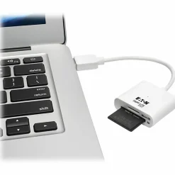 Eaton Tripp Lite Series USB 3.0 SuperSpeed SD/Micro SD Memory Card Media Reader with Built-In Cable, 6 in - U35206NSD