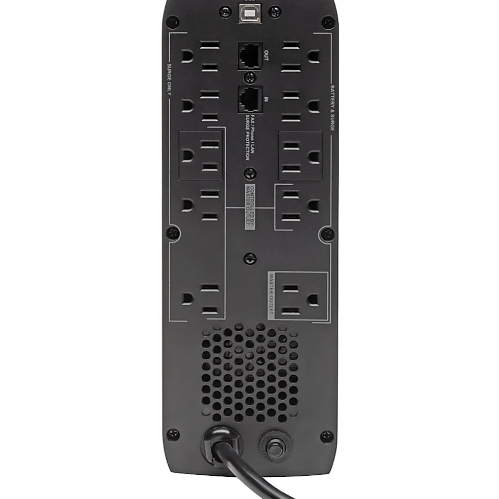 Eaton Tripp Lite Series 1300VA UPS Eco Green Battery Back Up AVR 120V USB Energy Star Line Interactive - ECO1300LCD