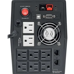 Eaton Tripp Lite Series 1440VA 940W Line-Interactive UPS, 8 NEMA 5-15R Outlets, AVR, USB, Serial, LCD, Extended Run, Tower, OMNIVS1500XL