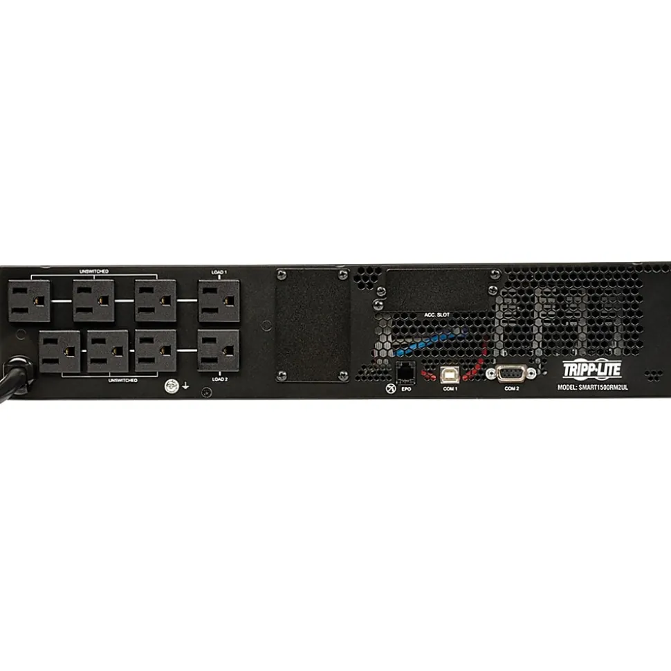 Eaton Tripp Lite Series 1500VA 1440W UPS Smart Lithium Ion LiFePO4 LCD USB DB9 2URM - UPS (rack-mountable) - SMART1500RM2UL