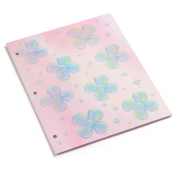 Eccolo BTS 2-Pocket Folder, Daisies, 11-5/8" x 9-5/8", Total Qty 1