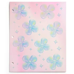 Eccolo BTS 2-Pocket Folder, Daisies, 11-5/8" x 9-5/8", Total Qty 1