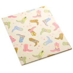 Eccolo BTS 2-Pocket Folder, 8-1/2" x 11", Boots