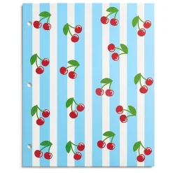 Eccolo BTS 2-Pocket Folder, 8-1/2" x 11", Cherries