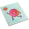 Eccolo BTS 2-Pocket Folder, 11-5/8" x 9-5/8", Doughnut Basketball, Total Qty 1