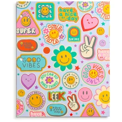 Eccolo BTS 2-Pocket Folder, 8-1/2" x 11", Patches