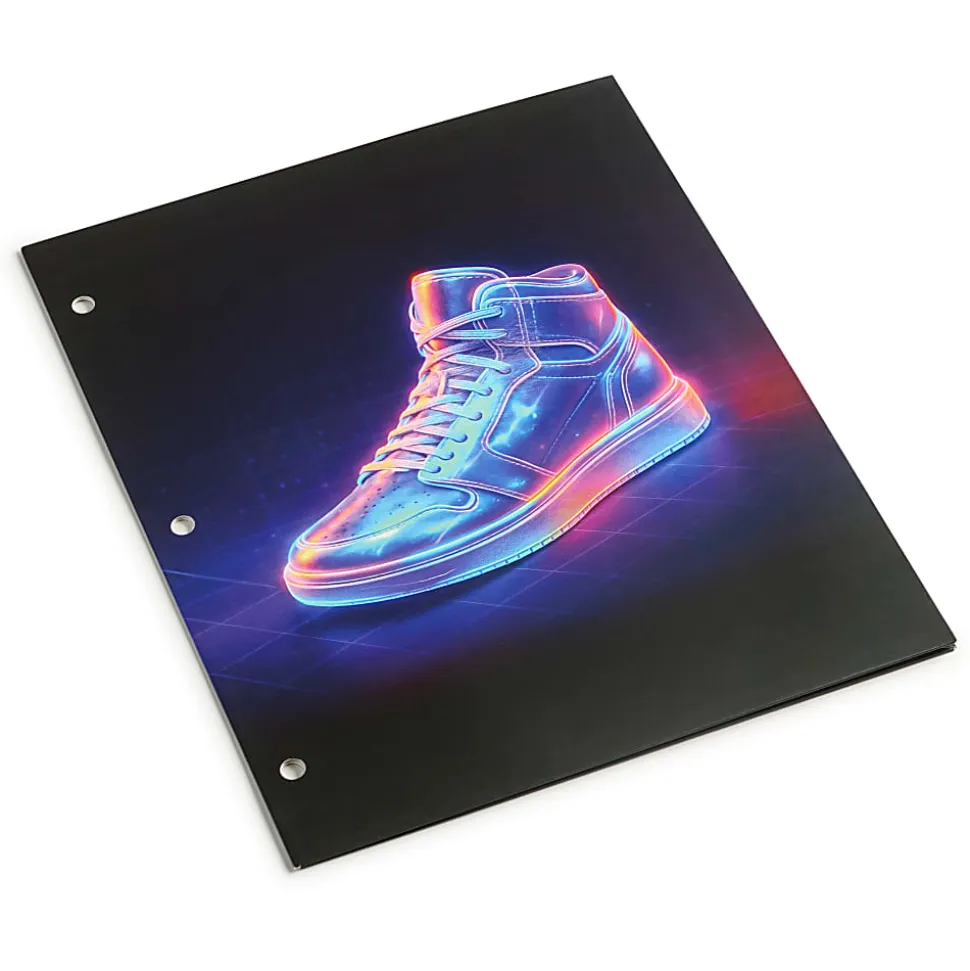 Eccolo BTS 2-Pocket Folder, 8-1/2" x 11", Sneaker