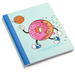 Eccolo CompBook, 7-1/2” x 9-3/4", 1 Subject, College Rule, 80 Sheets, Doughnut