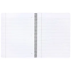 Eccolo Composition Spiral Notebook, 8-1/2” x 11-3/4”, 1 Subject, College Rule, 80 Sheets, Kitsch In Space