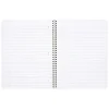 Eccolo Composition Spiral Notebook, 8-1/2” x 11-3/4”, 1 Subject, College Rule, 80 Sheets, Preppy Chic