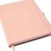 Eccolo Cool Jazz Journal, 7” x 9-3/4”, 192 Pages, Peach/Cool Gray