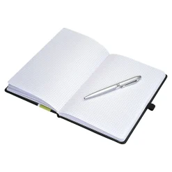 Eccolo™ Cool Jazz Journal, 3 1/2" x 5 1/2", Ruled, 192 Pages, Black