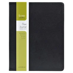 Eccolo Desk Journals, 8" x 9 3/4", Black
