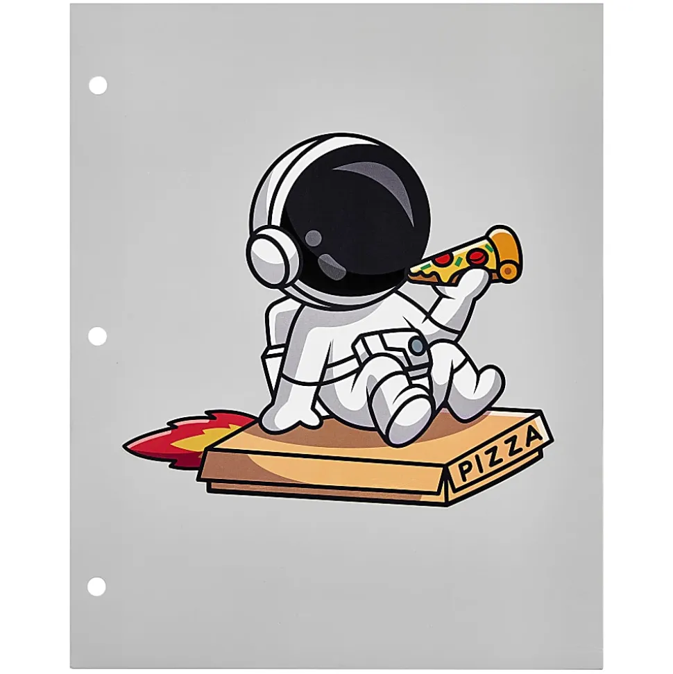 Eccolo Fashion Folder, 11-5/8" x 9-5/8", Kitsch In Space
