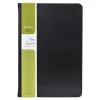 Eccolo Faux-Leather Journal, Black
