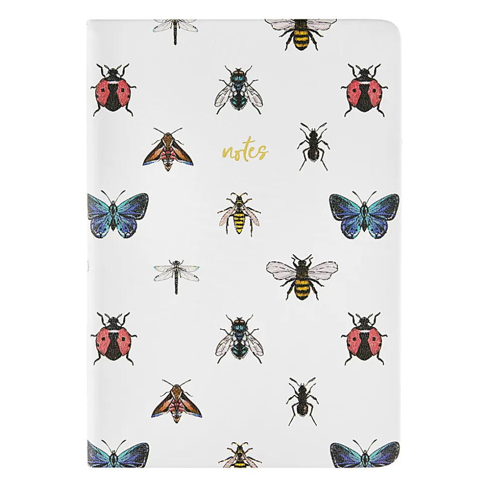 Eccolo Flexi Journal, 6” x 8”, College Rule, 256 Pages, Butterfly