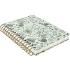 Eccolo Spiral Journal, 6” x 8”, College Rule, 160 Pages, Ivory/Green