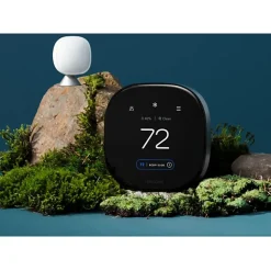ecobee Smart Thermostat Premium - For Room - Alexa, Siri, HomeKit, SmartThings, IFTTT, Google Assistant Supported