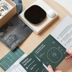 ecobee Smart Thermostat Premium - For Room - Alexa, Siri, HomeKit, SmartThings, IFTTT, Google Assistant Supported