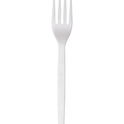 Eco-Products Plant Starch Forks, Cream, Pack Of 1,000