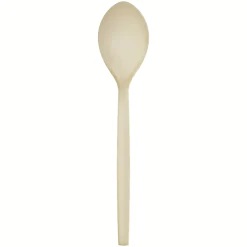 Eco-Products® Plant Starch Material Cutlery, Spoons, Beige, Pack Of 50