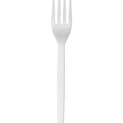 Eco-Products® Plant Starch Material Cutlery, Forks, Beige, Pack Of 50