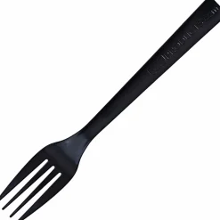 Eco-Products® Polystyrene Forks, Black, 100% Recycled, Box Of 1,000