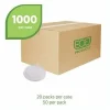 ECO World Art Soup Container EcoLids, White, Pack Of 1,000 Lids
