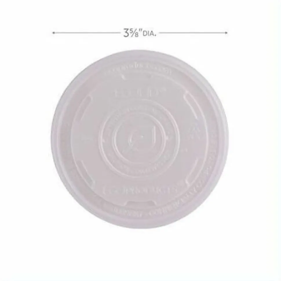 ECO World Art Soup Container EcoLids, White, Pack Of 1,000 Lids